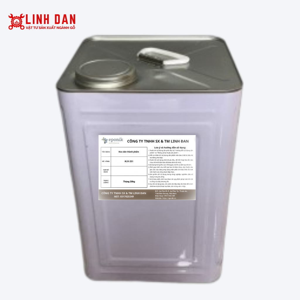 keo thành phẩm dán hộc kéo lăn uv eponik klr-201