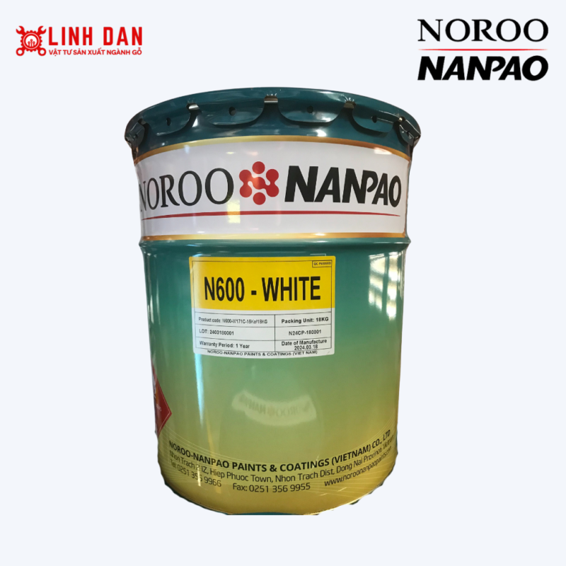 sơn chịu nhiệt 600 độ noroo nanpao n600