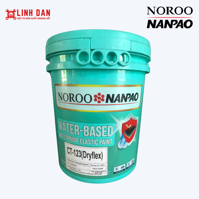 sơn chống thấm sàn sân thượng noroo nanpao ct-123