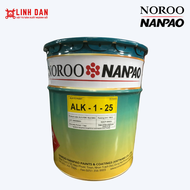sơn dầu alkyd 1 thành phần noroo nanpao alk