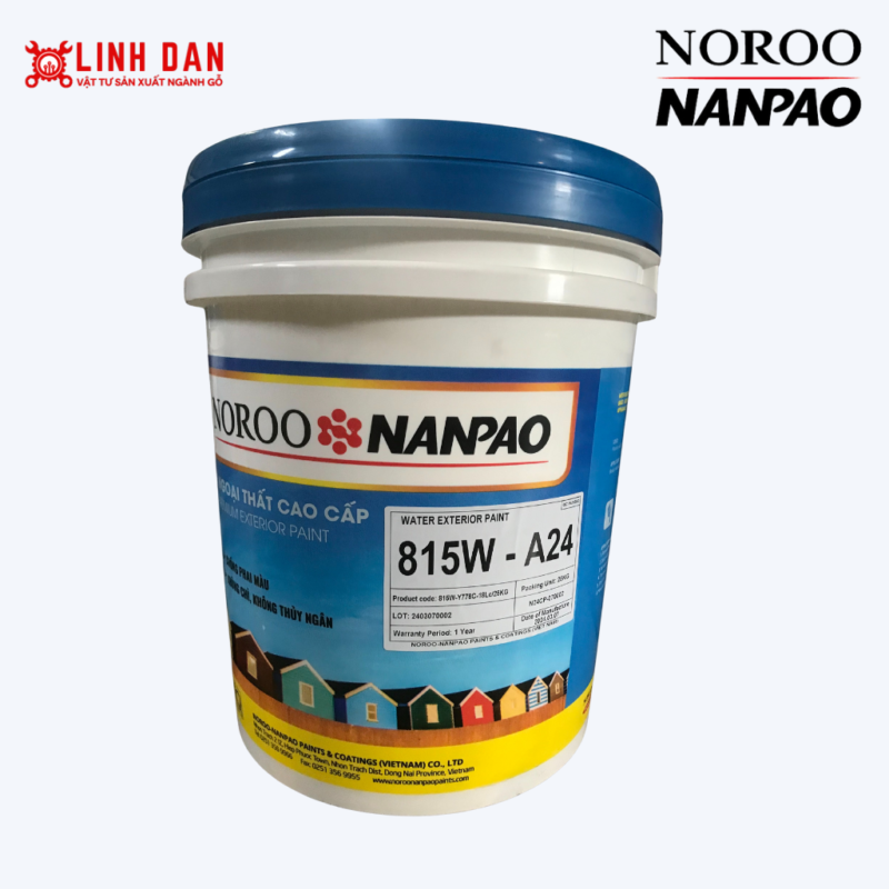 sơn nước ngoại thất noroo nanpao 815w