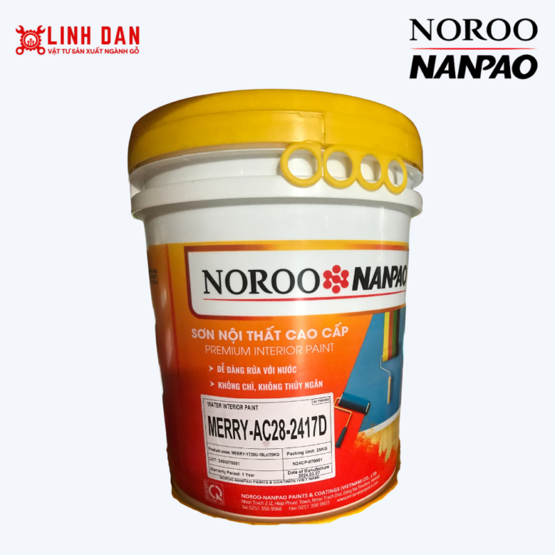 sơn nội thất trong nhà noroo nanpao merry