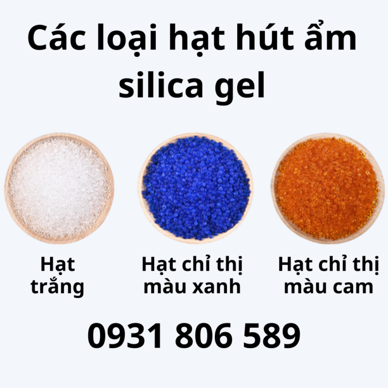 các loại hạt hút ẩm