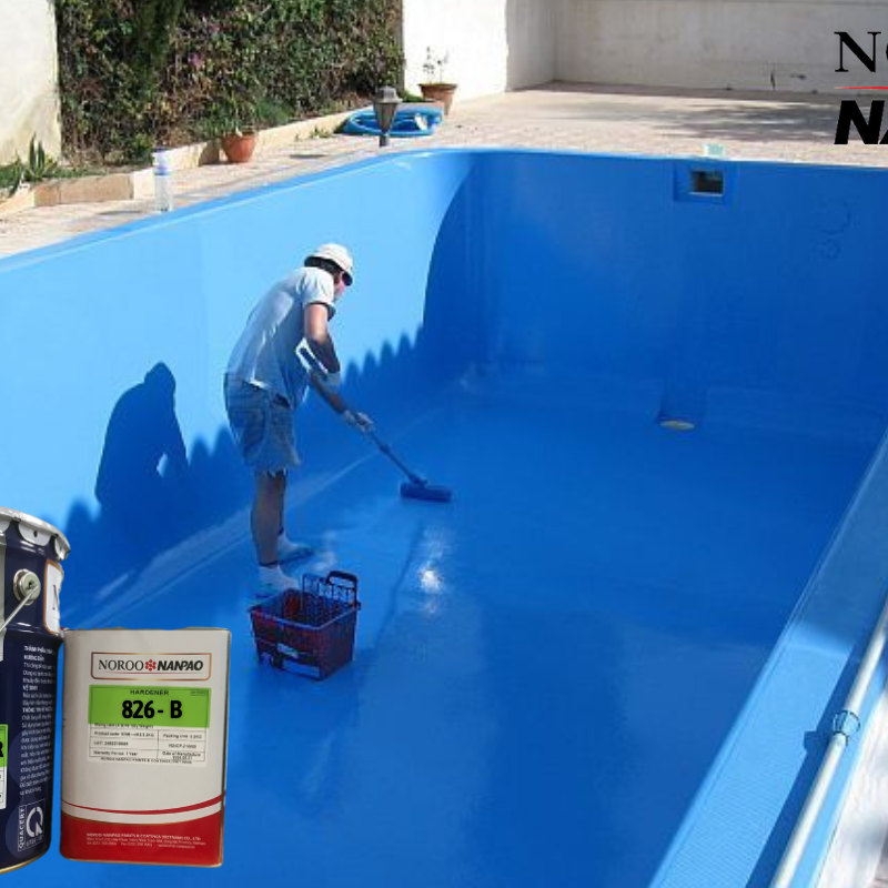 sơn epoxy chống thấm cho hồ bơi