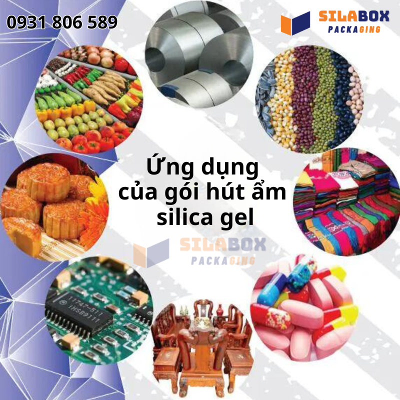 Ứng dụng của gói hút ẩm silica gel