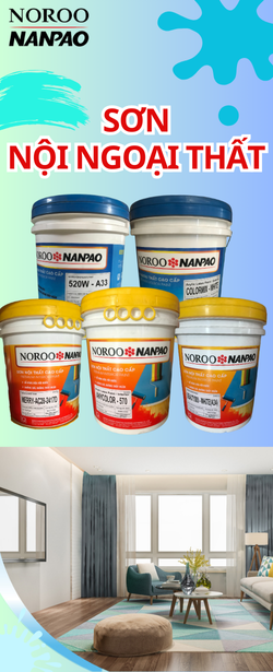 banner sơn nước nội ngoại thất