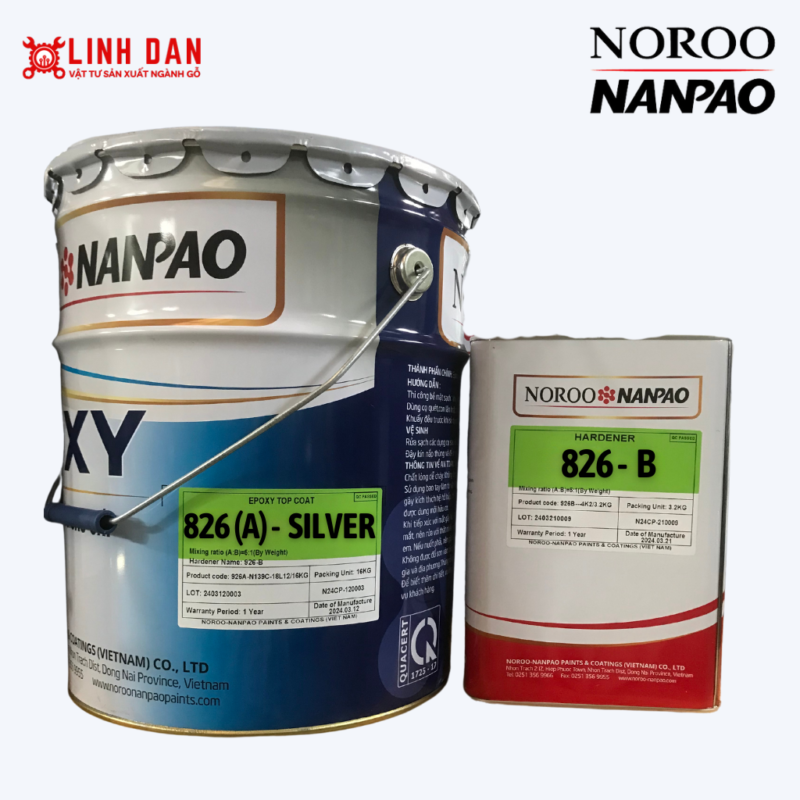 sơn epoxy chống thấm cho hồ nước thải noroo nanpao 826