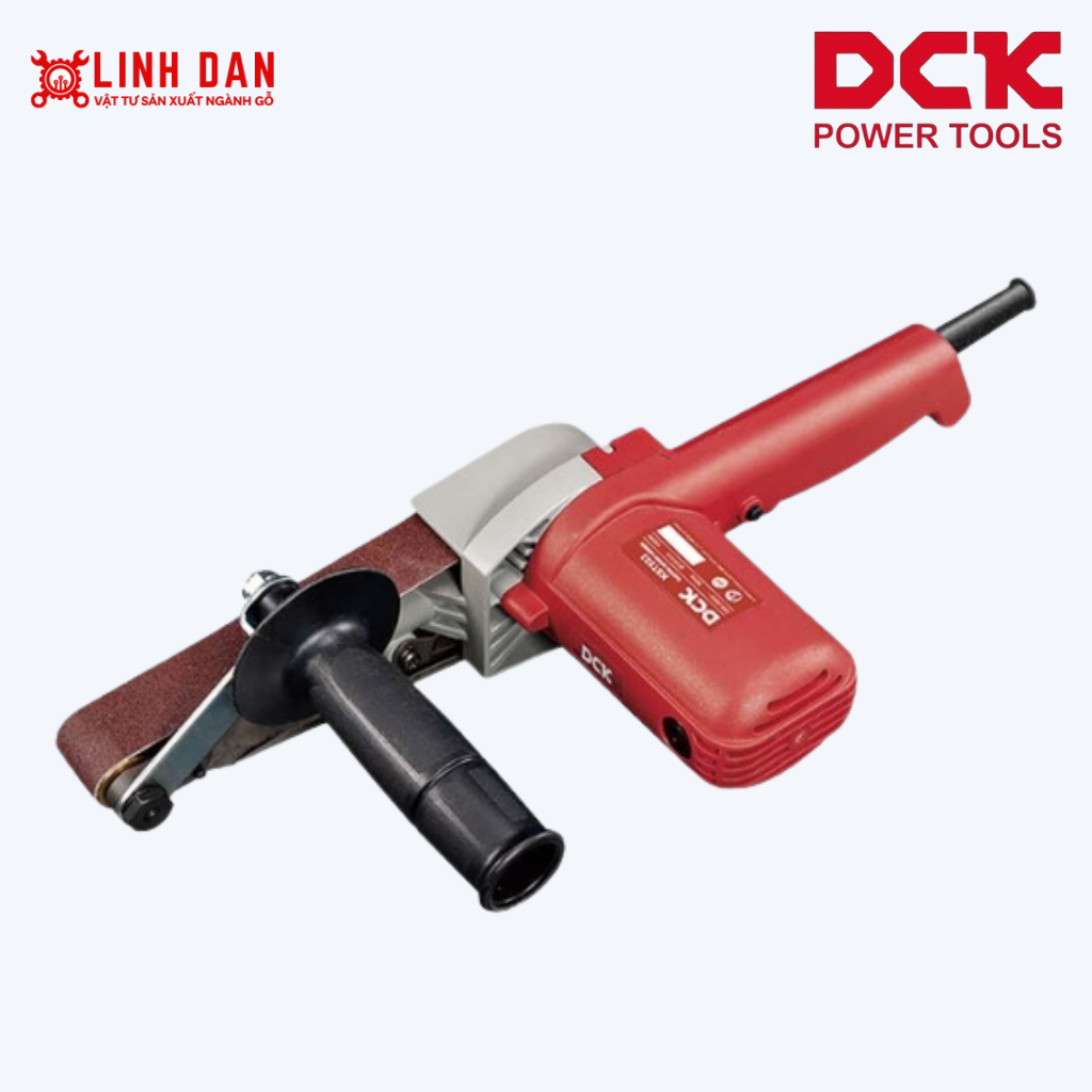 Máy chà nhám băng 550W DCK KST533