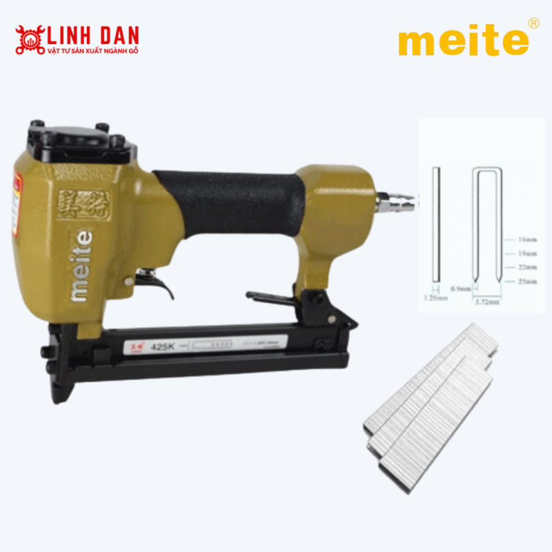 Súng bắn đinh chữ U Meite 425K