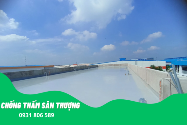 sơn chống thấm sân thượng