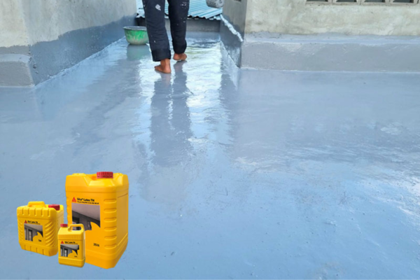 Chống thấm sân thượng bằng Sika Latex